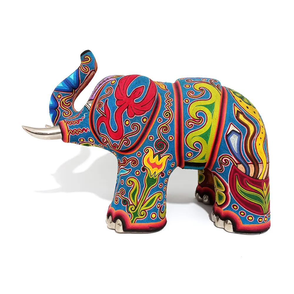 Elefante en arte Huichol